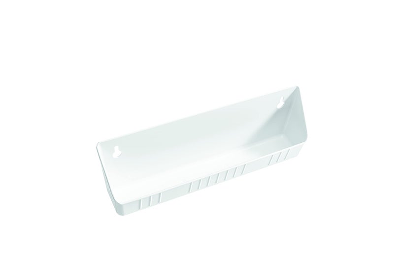 Rev-A-Shelf 14" Tip-Out Plastic Sink Trays for Kitchen and Bathroom Base Cabinet, Pull Out Vanity Shelf Home Organizer, White, 6572-14-11-52 - Image 5